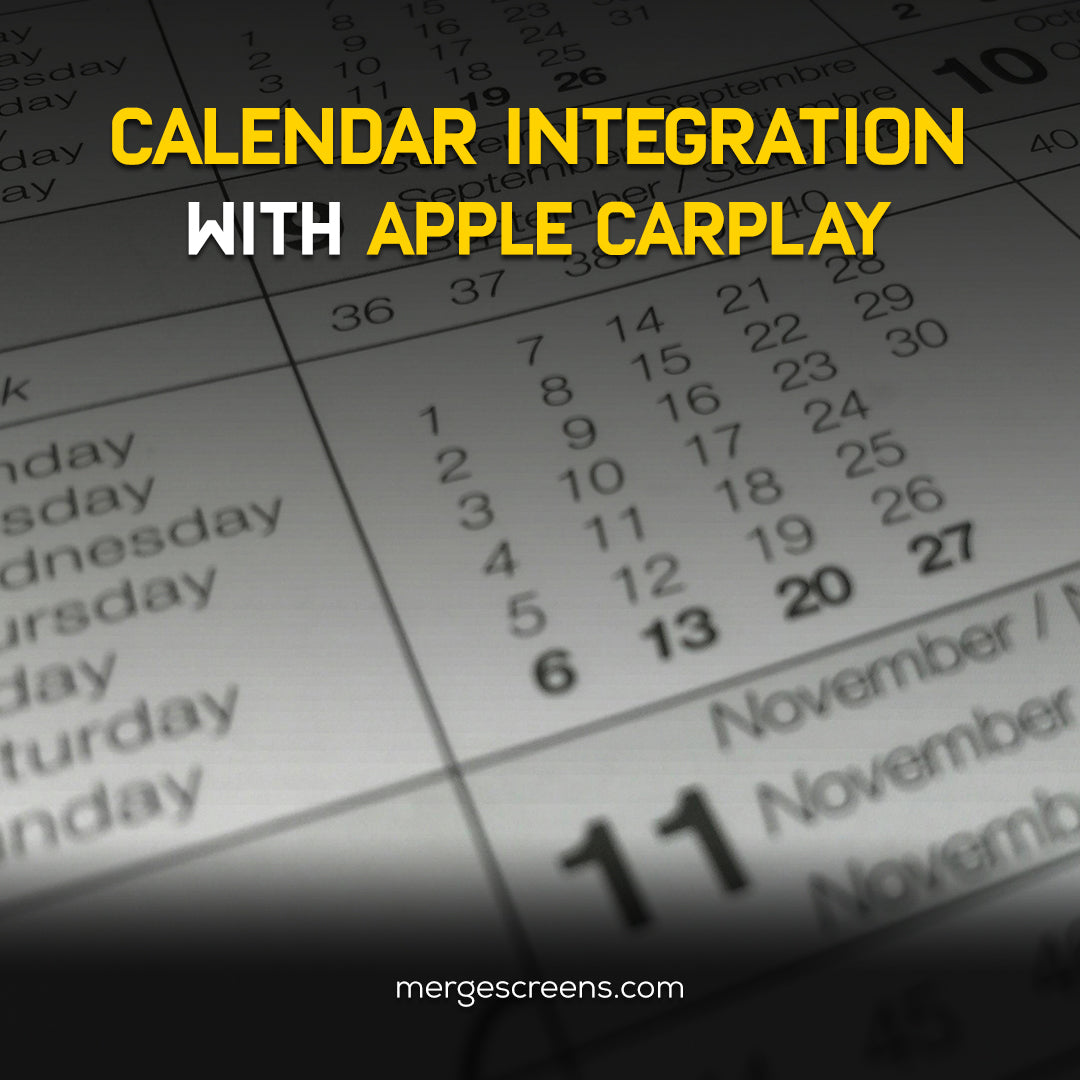 Calendar Integration Apple CarPlay