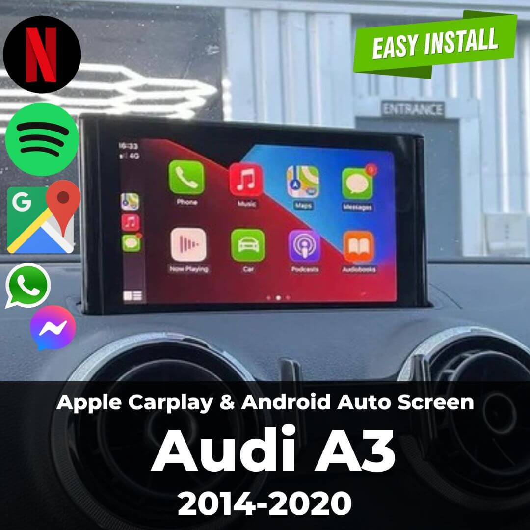 Pantalla Táctil radio Android Auto Carplay Audi A3 8V 2013-2018 – RProjekt