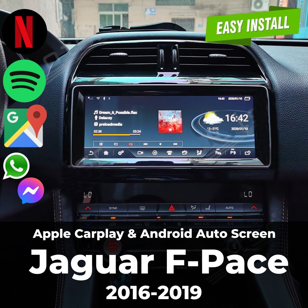Jaguar F-Pace | HQ Apple Carplay Screen – Merge Screens