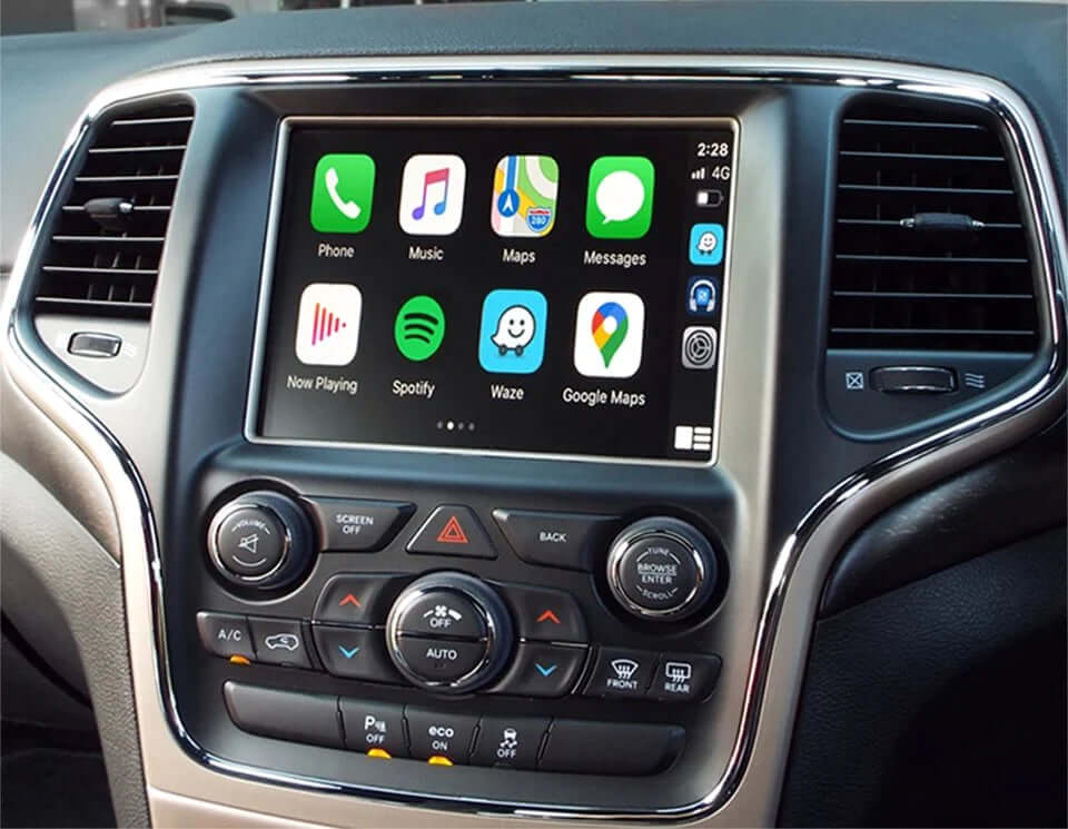 Carplay module installed on Jeep Cherokee