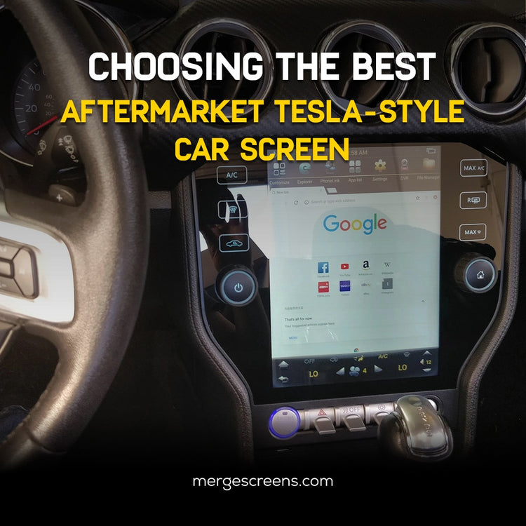 Choosing the Right Aftermarket Tesla Screen for Your Car