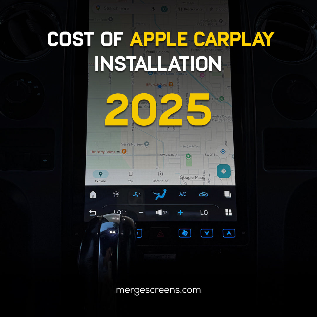 Apple CarPlay Installation Cost (2025 Guide): Real Prices, Options & What to Expect