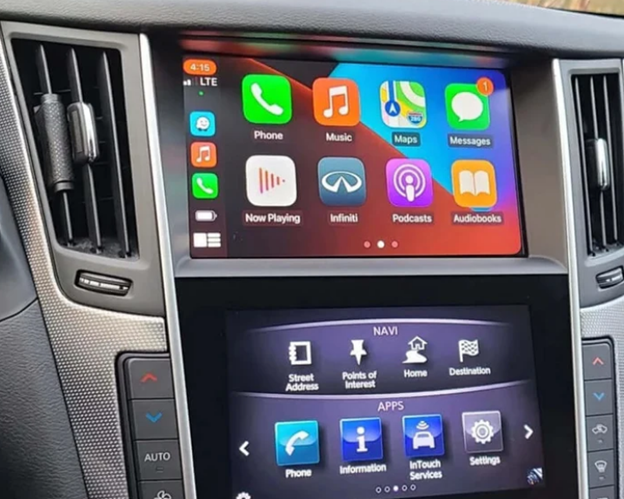 apple carplay maps and music