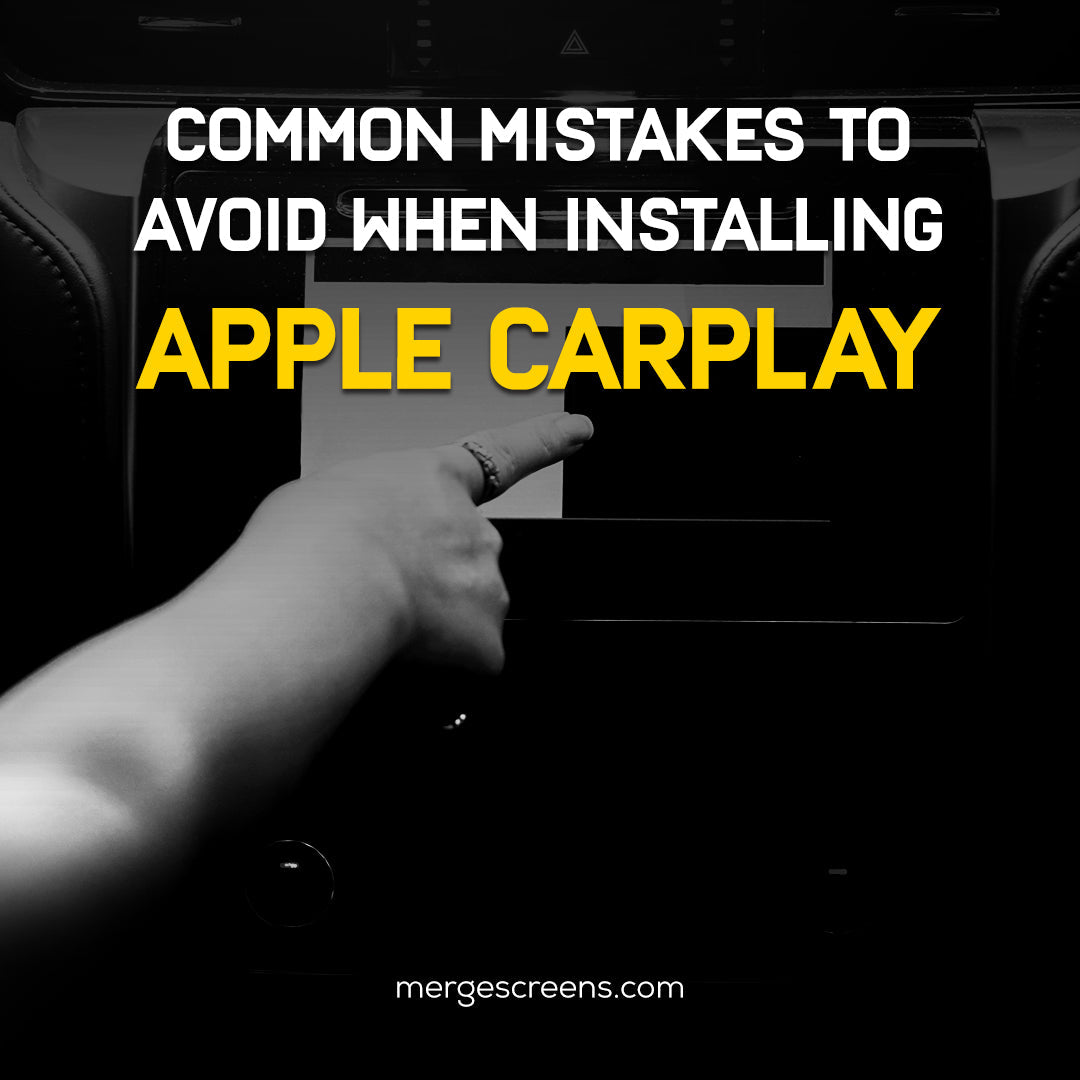 Common Mistakes To Avoid Apple CarPlay