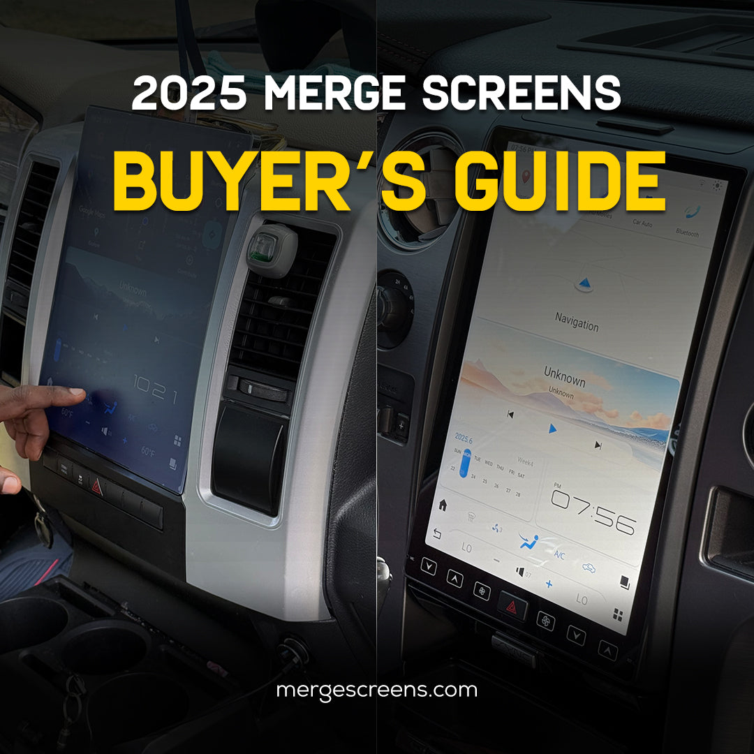 Merge Screens Buyer’s Guide: What to Know Before Upgrading to Apple CarPlay in 2025