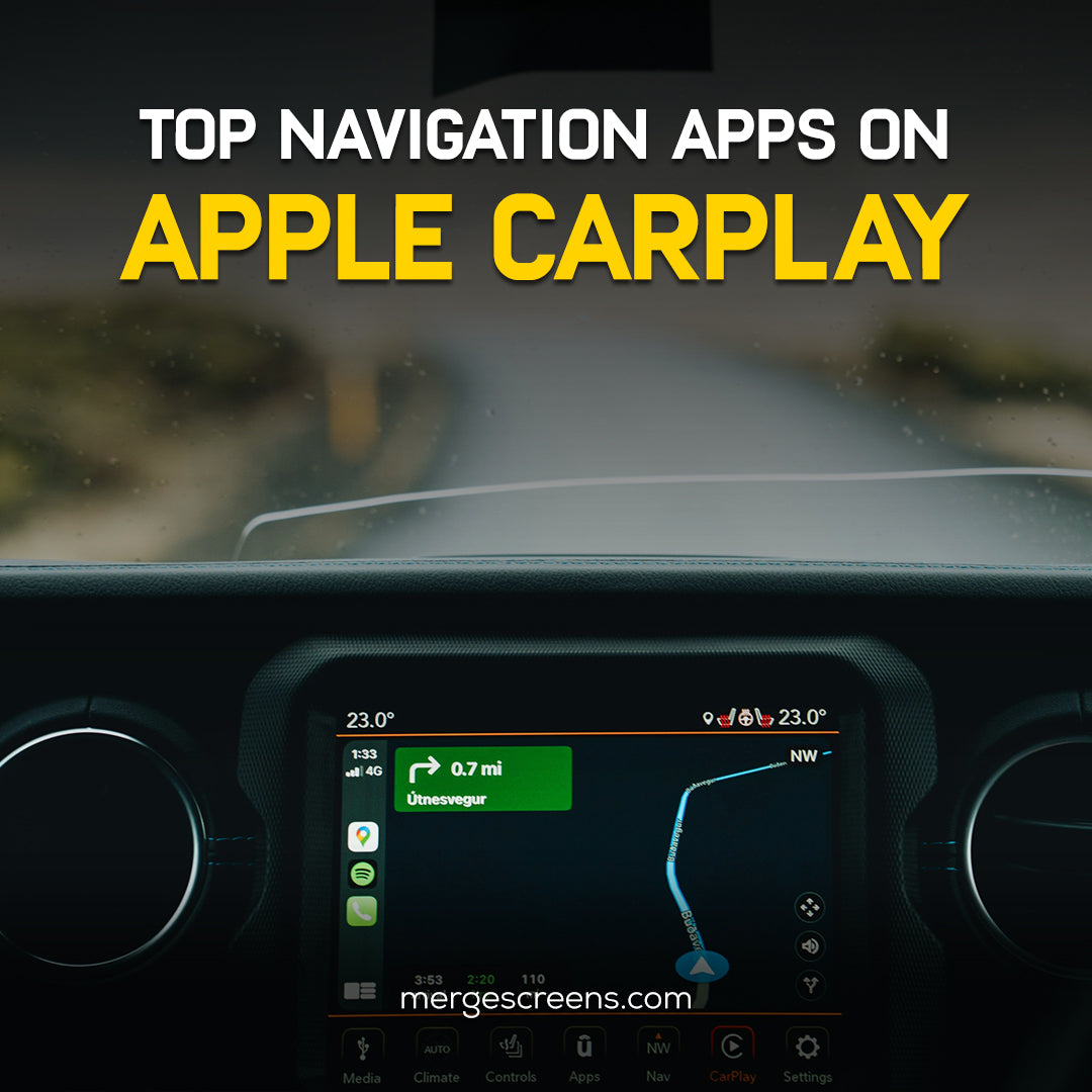 The Top Navigation Apps That Are Compatible with Apple CarPlay