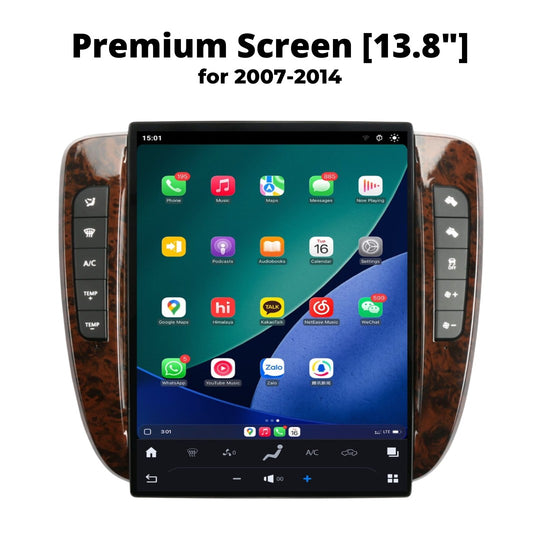 Chevrolet Silverado Tesla Screen 2007-2026