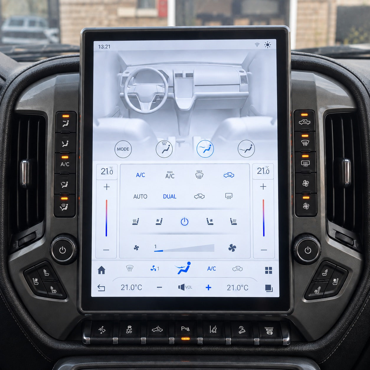 Chevrolet Silverado Tesla Screen 2007-2026 B-Version