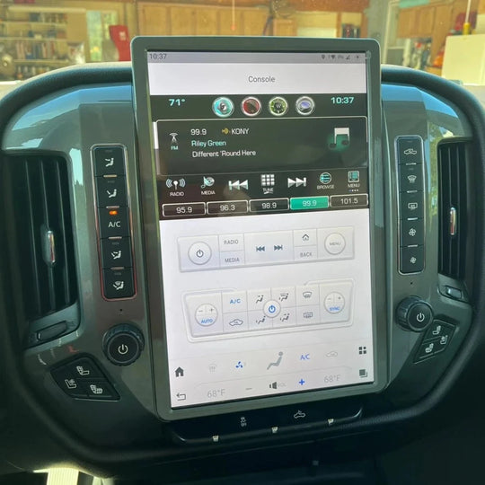 GMC Sierra Tesla Screen