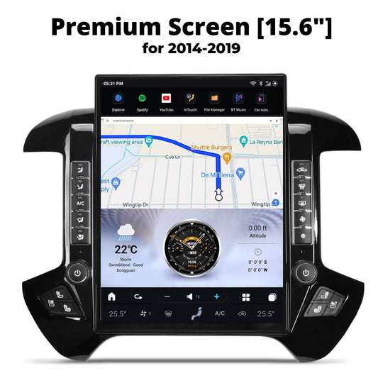 Chevrolet Silverado Tesla Screen 2007-2026