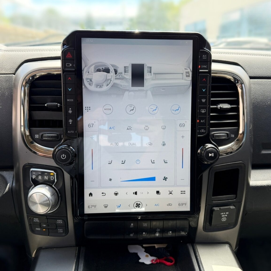 Dodge Ram Tesla Screen 2009-2024