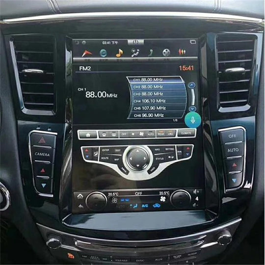 Tesla-style Carplay Screen for Infiniti QX60