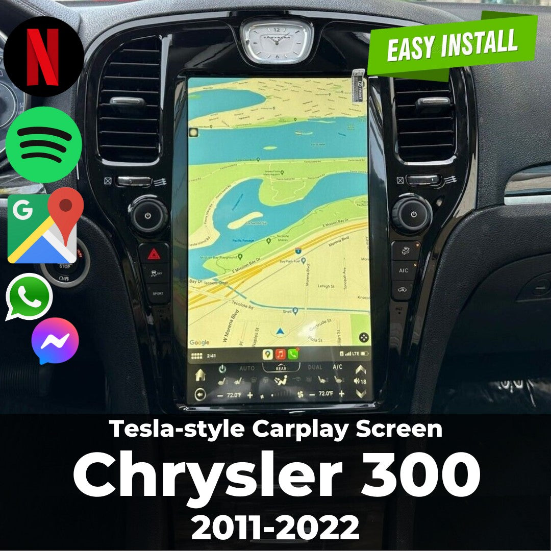 Chrysler 300 Tesla Screen