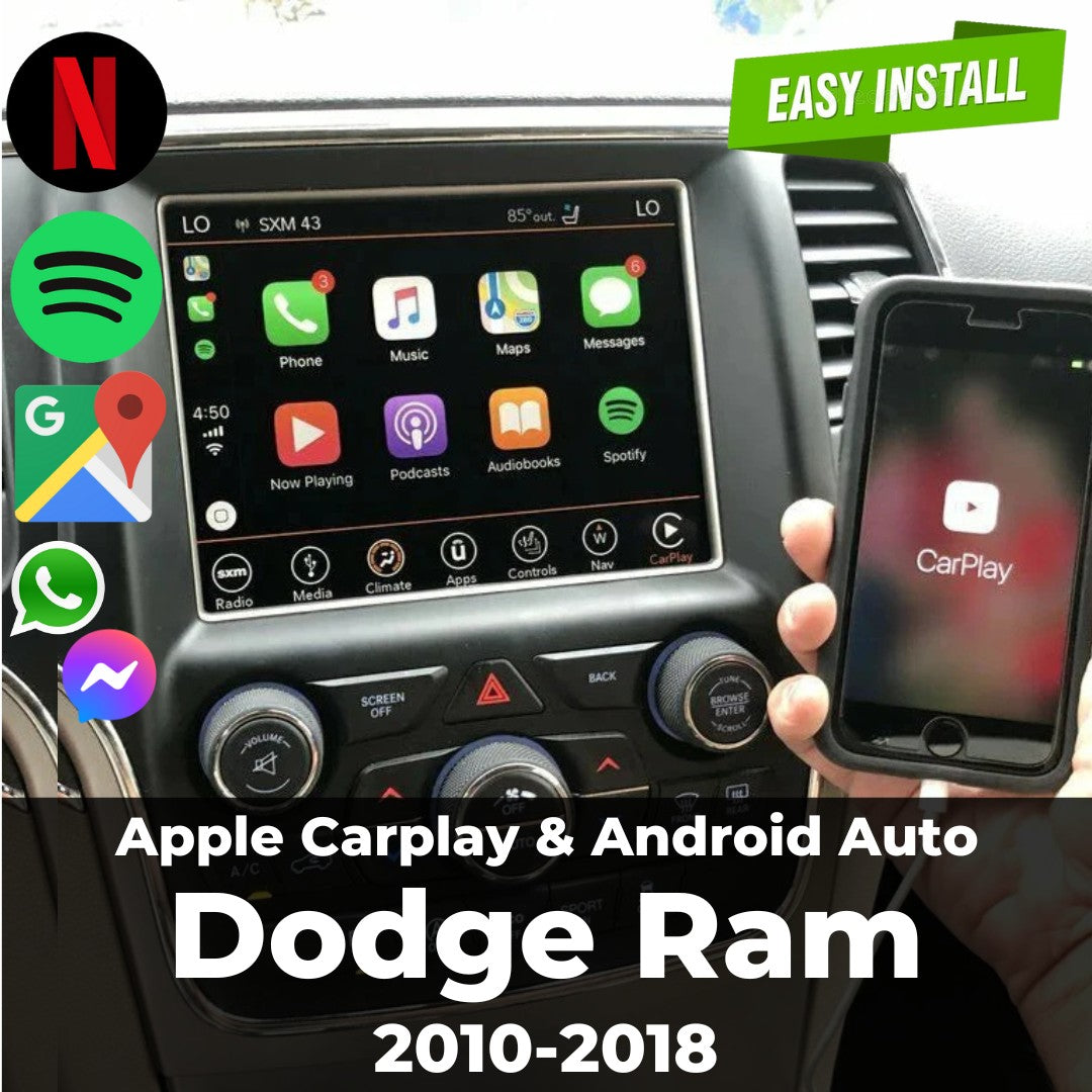 Dodge Ram Apple Carplay & Android Auto Module 2010-2018