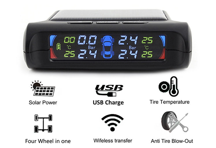 LED Tire Pressure Monitoring System (TPMS) [internal sensors]