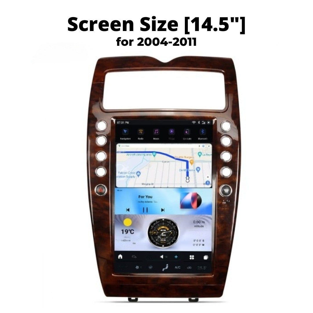 Maserati Quattroporte Tesla Screen 2004-2019