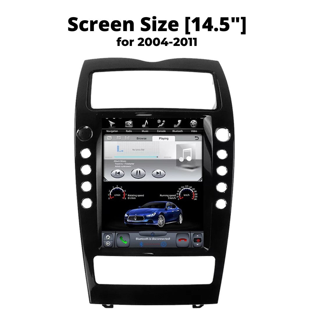 Maserati Quattroporte Tesla Screen 2004-2019