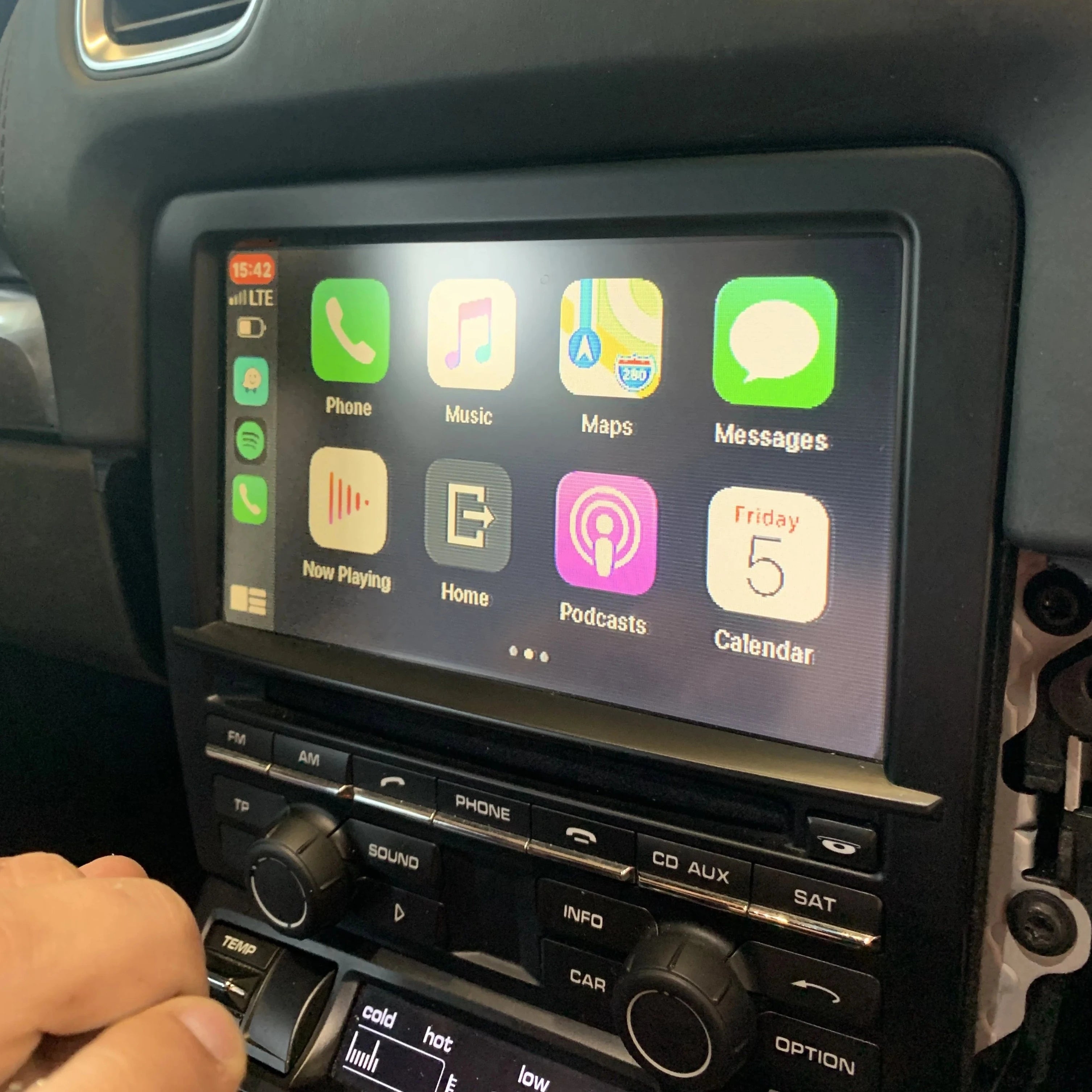 Porsche Boxster Apple Carplay & Android Auto Module 2010-2018