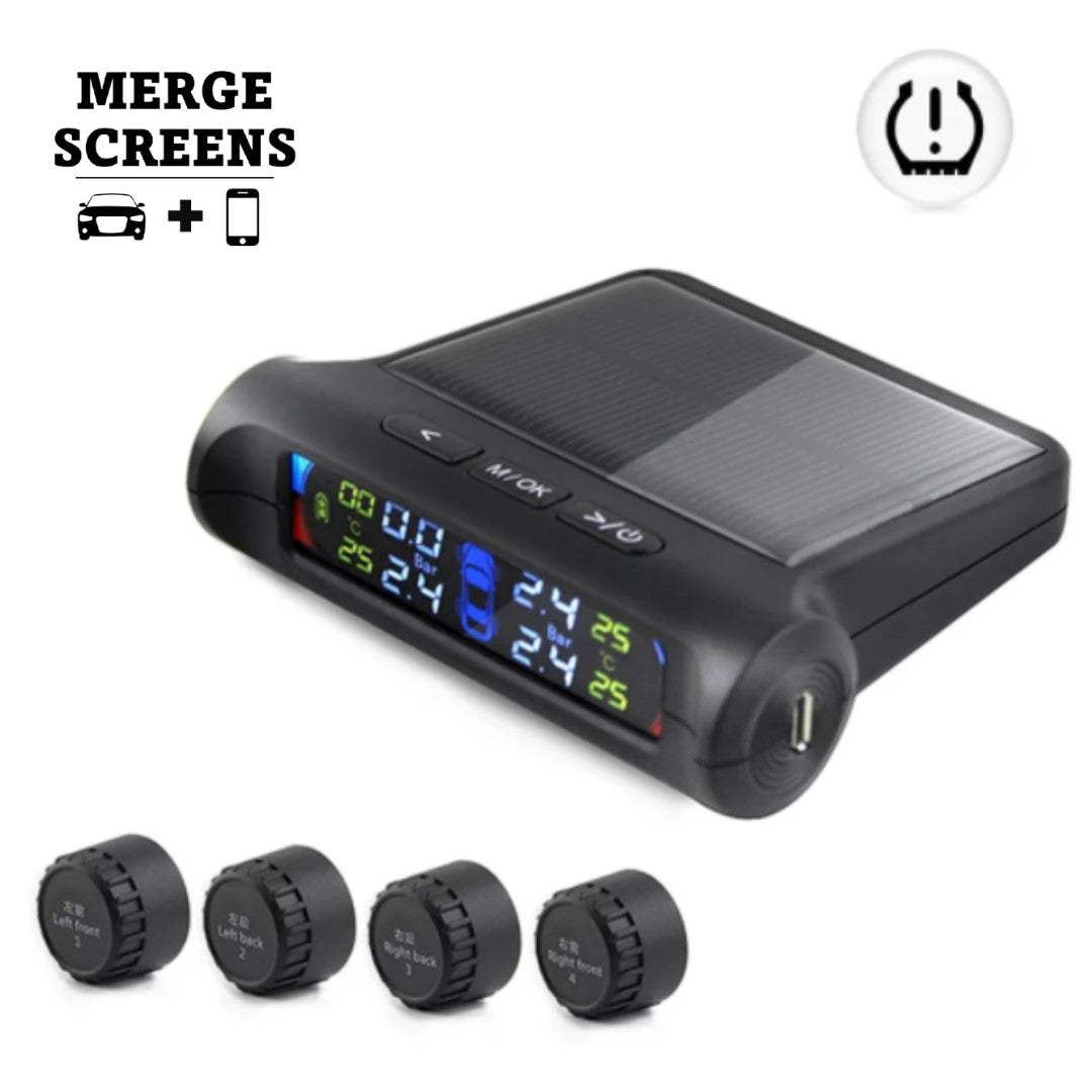 LED Tire Pressure Monitoring System (TPMS) [external sensors]