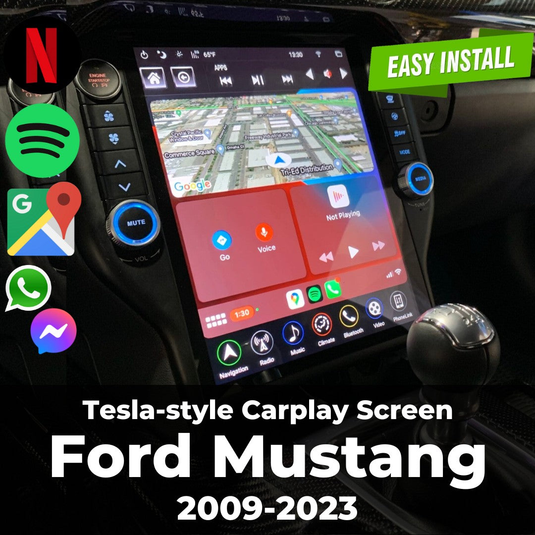 Ford Mustang Tesla Screen