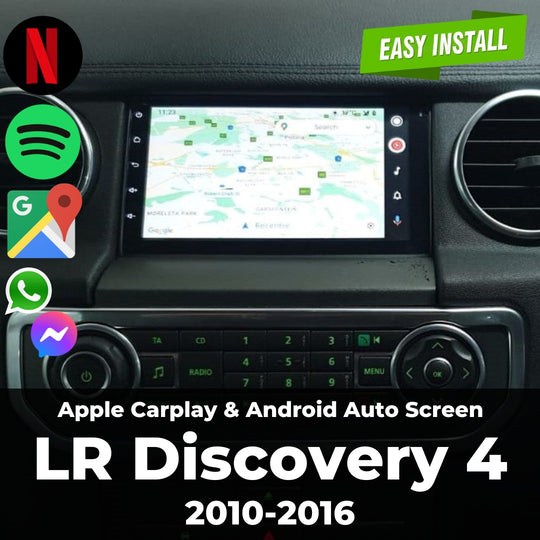 Land Rover Discovery  4 Apple Carplay & Android Auto Screen 