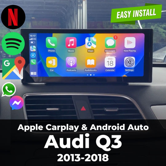 Audi Q3 2013-2018 | Apple Carplay & Android Auto Screen