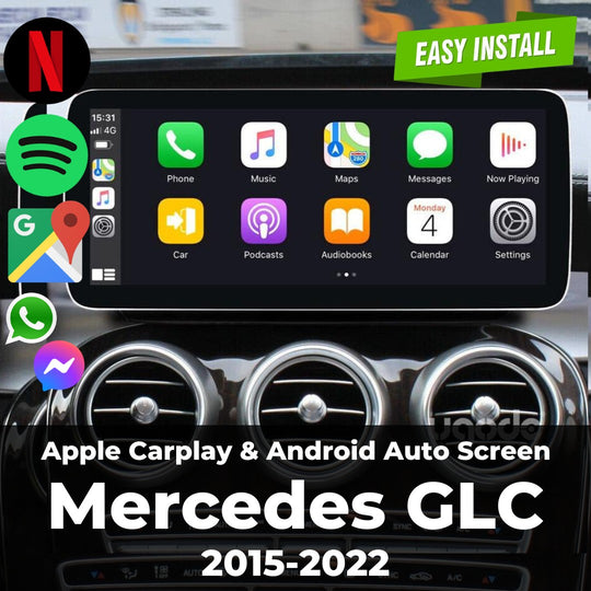 Mercedes GLC 2015-2022 | Apple Carplay & Android Auto Screen