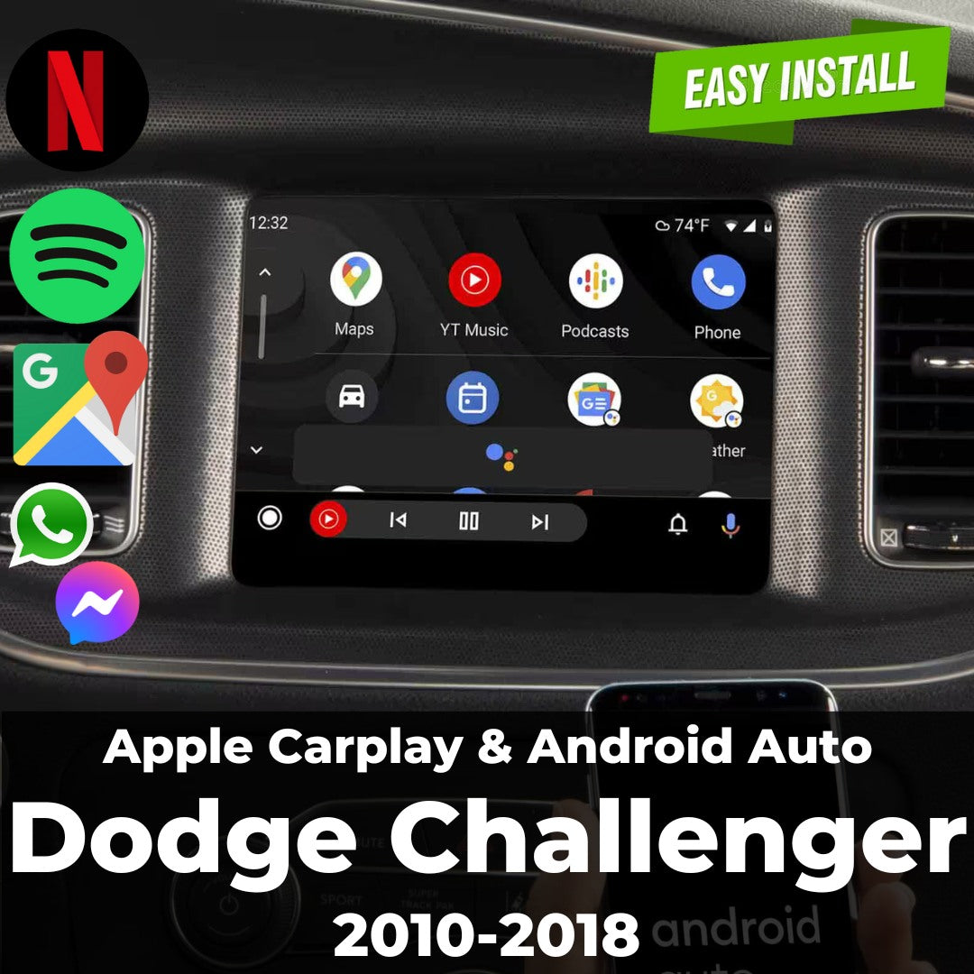 Dodge Challenger Apple Carplay & Android Auto Module 2010-2018