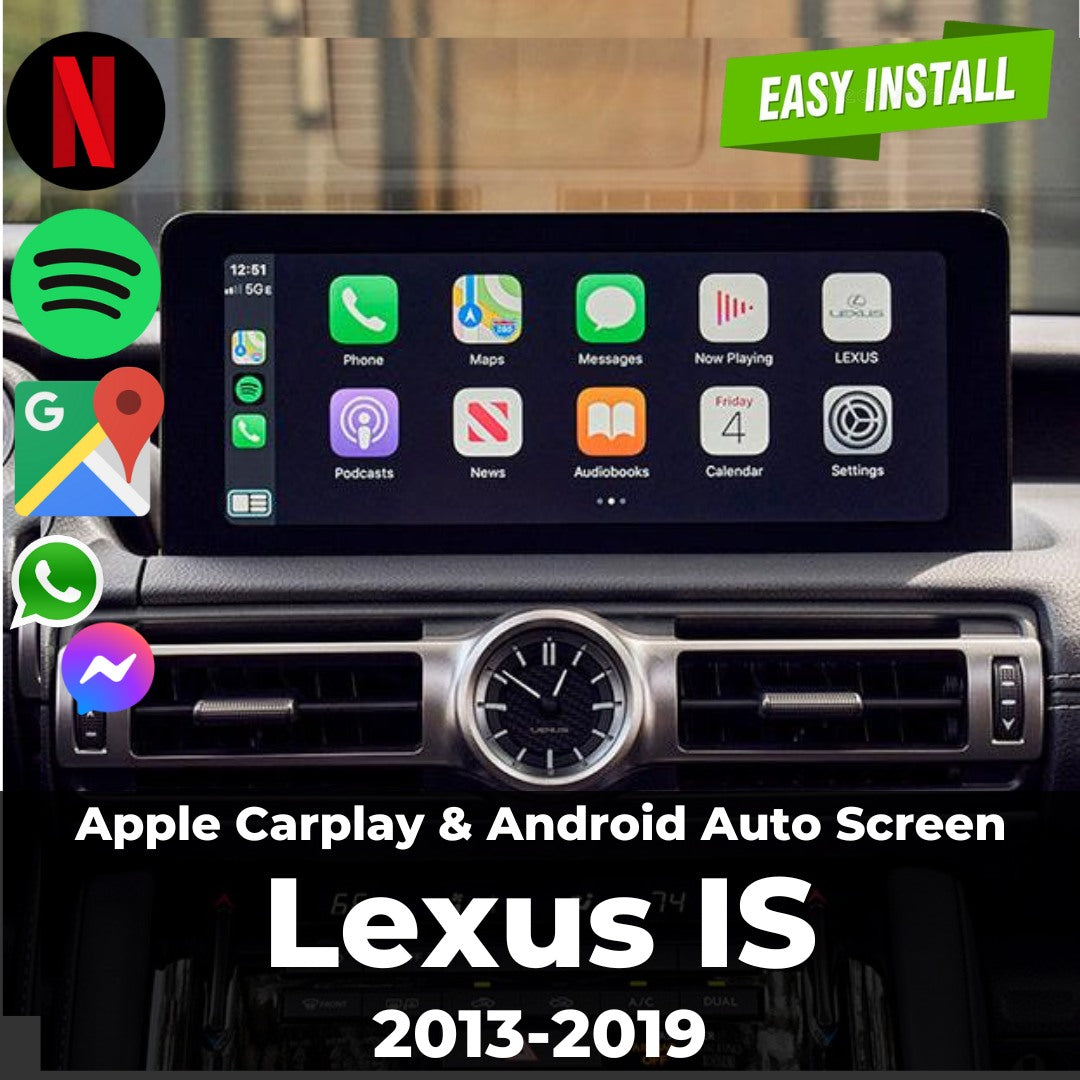 Lexus IS 2013-2019 | Apple Carplay & Android Auto Screen