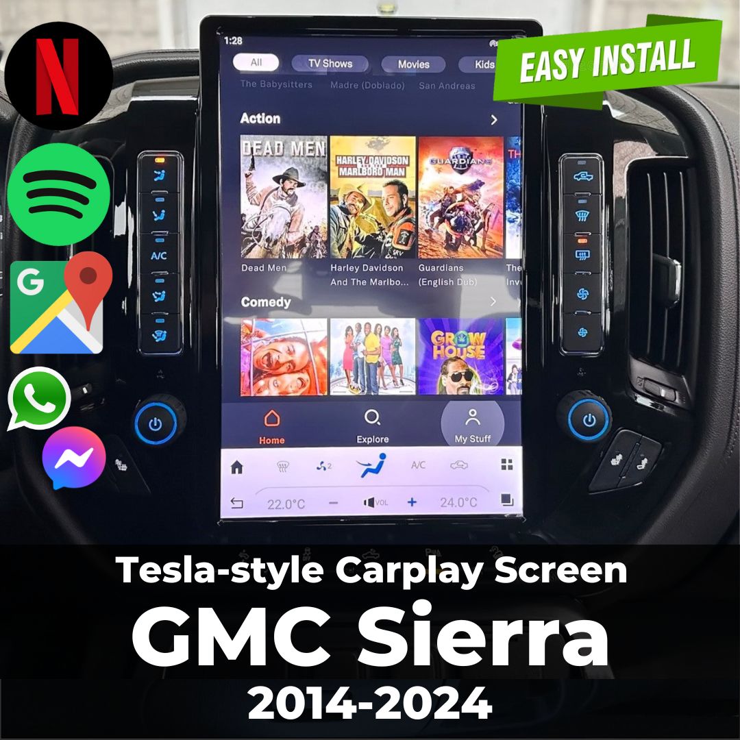 GMC Sierra Tesla Screen