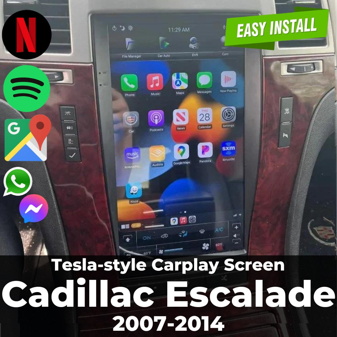 Cadillac Escalade Tesla-style Screen