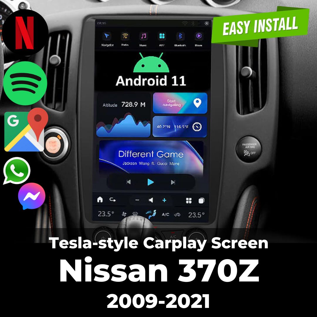 Nissan 370Z Tesla Screen