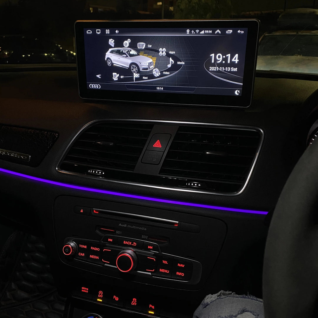 Audi Q3 Apple Carplay & Android Auto Screen 