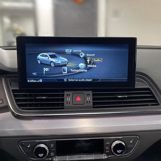 Audi Q5 Apple Carplay & Android Auto Screen