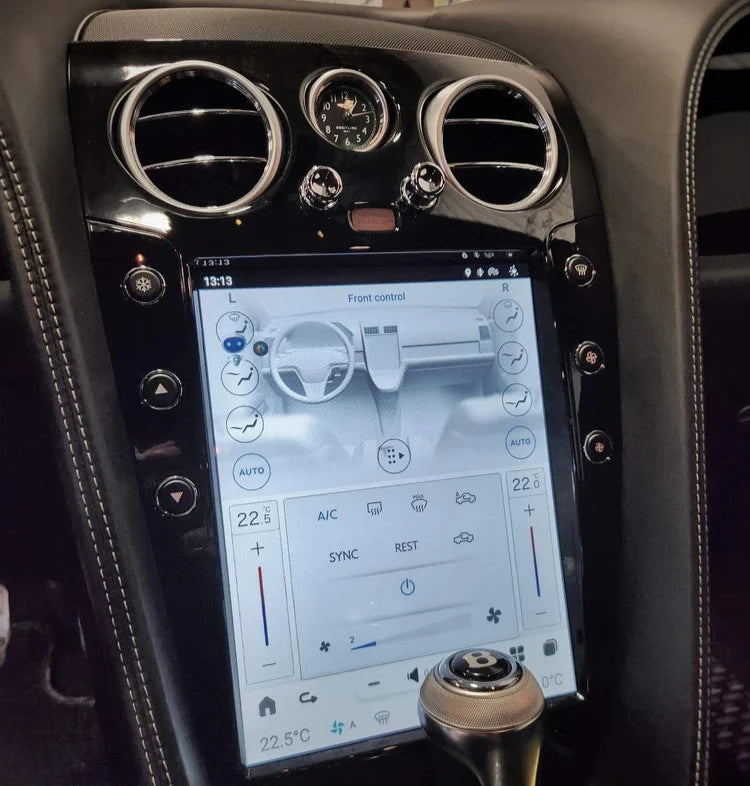 Bentley Continental Tesla-Style Screen 