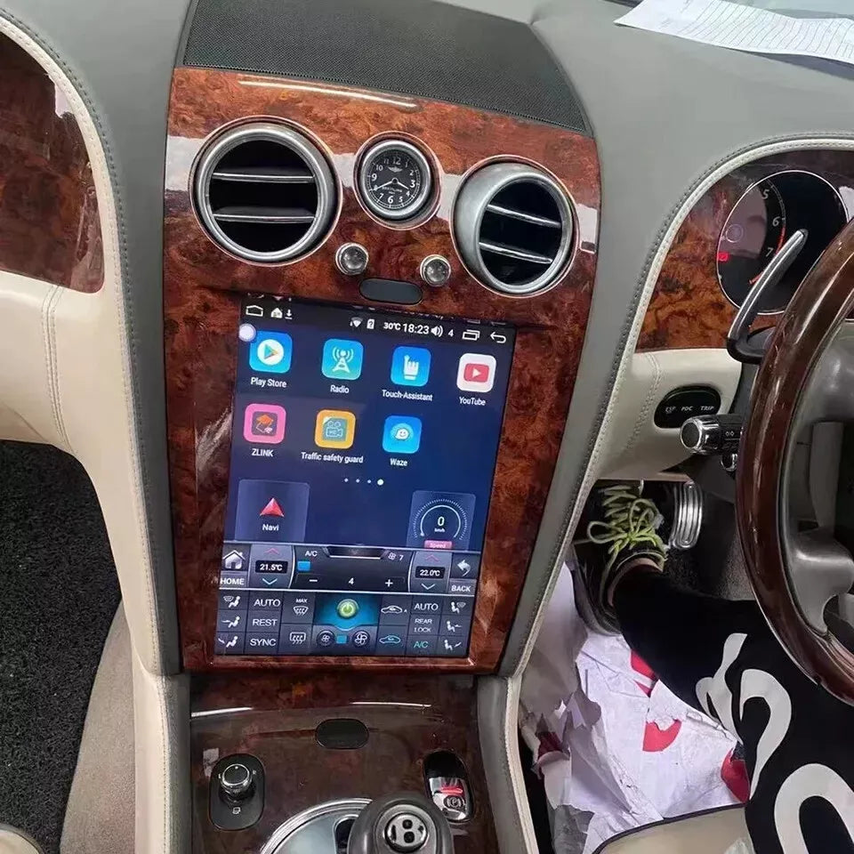 Bentley Continental Tesla-Style Screen 