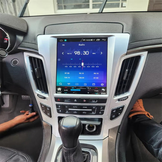 Cadillac CTS Tesla-style Carplay Screen