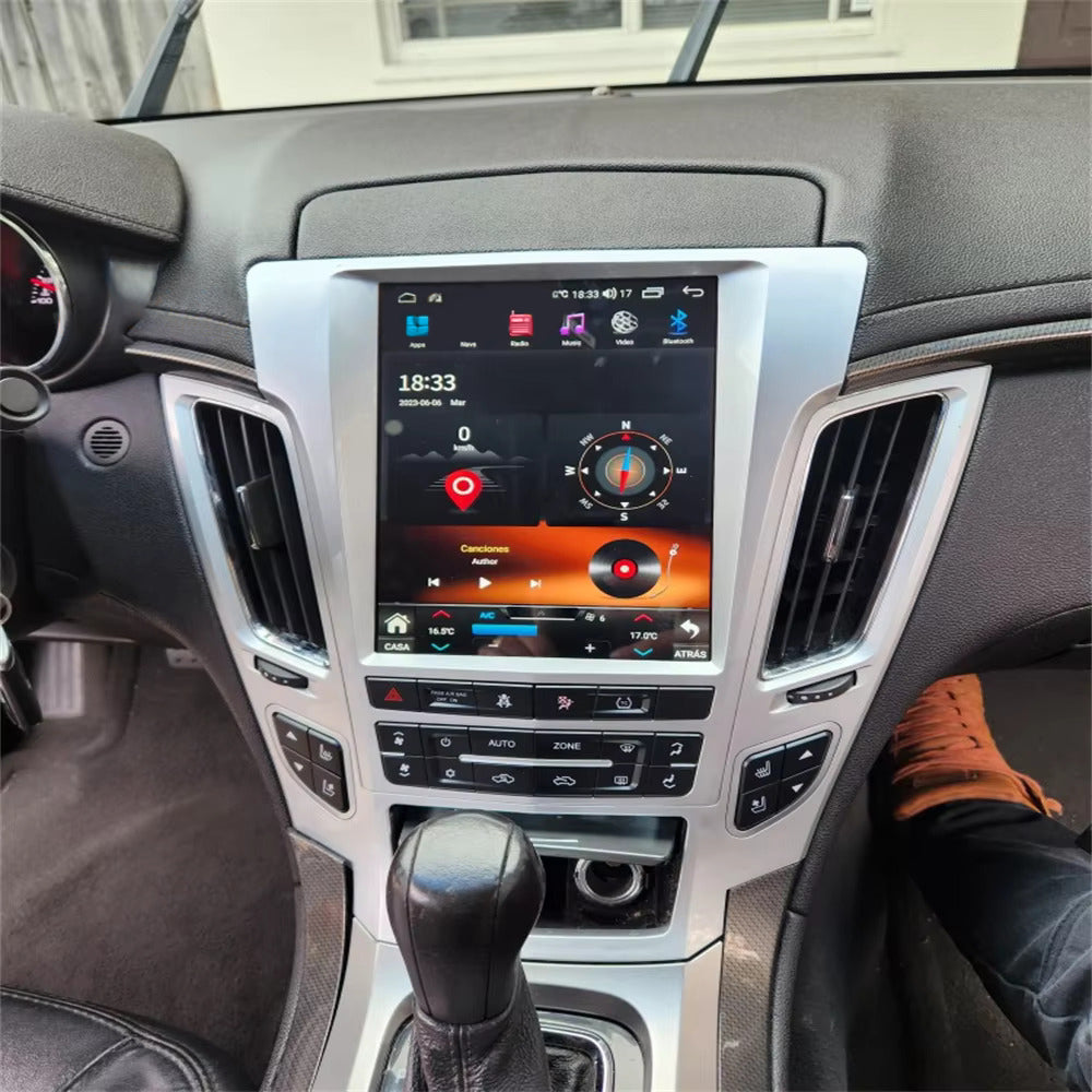 Cadillac CTS Tesla-style Carplay Screen