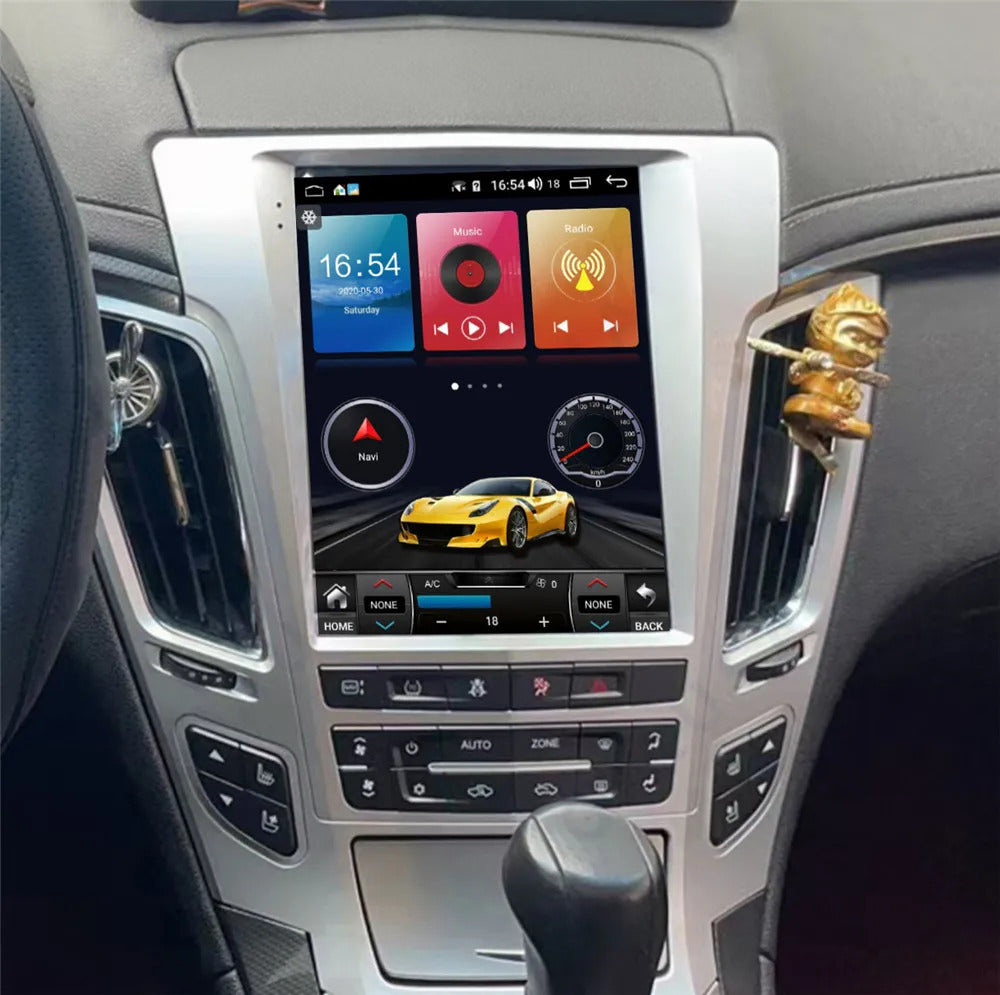 Cadillac CTS Tesla-style Carplay Screen