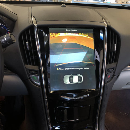 Cadillac CTS Tesla-style Carplay Screen