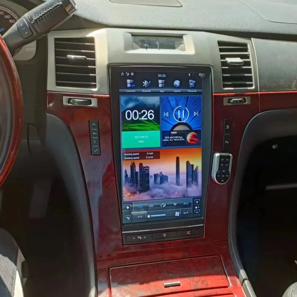 Cadillac Escalade Tesla-style Screen