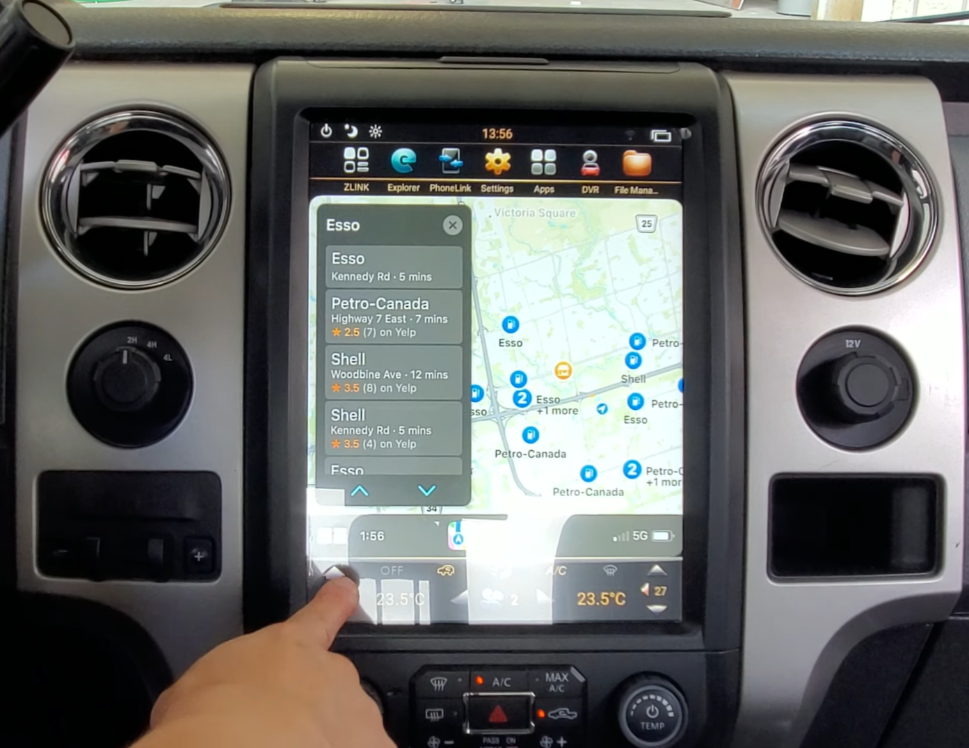 Tesla Screen Example Ford Tesla Screens – Merge Screens
