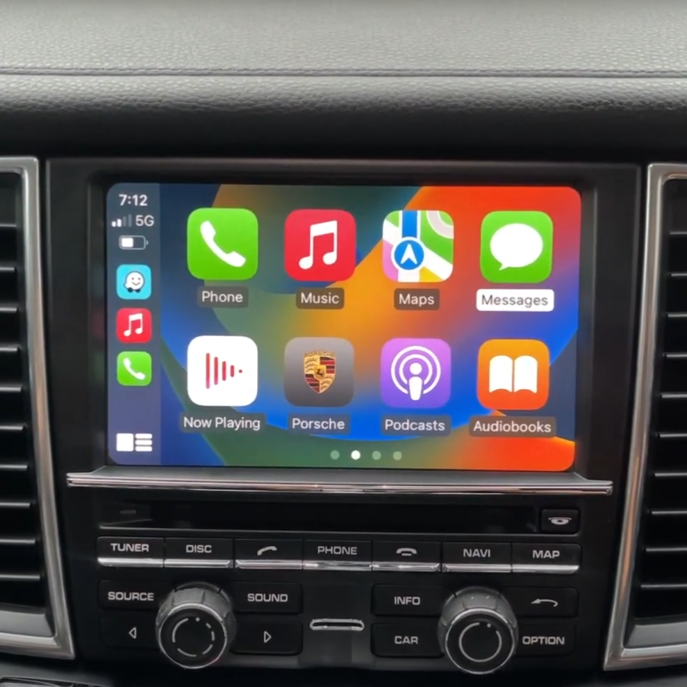 Porsche Panamera Apple Carplay & Android Auto Module