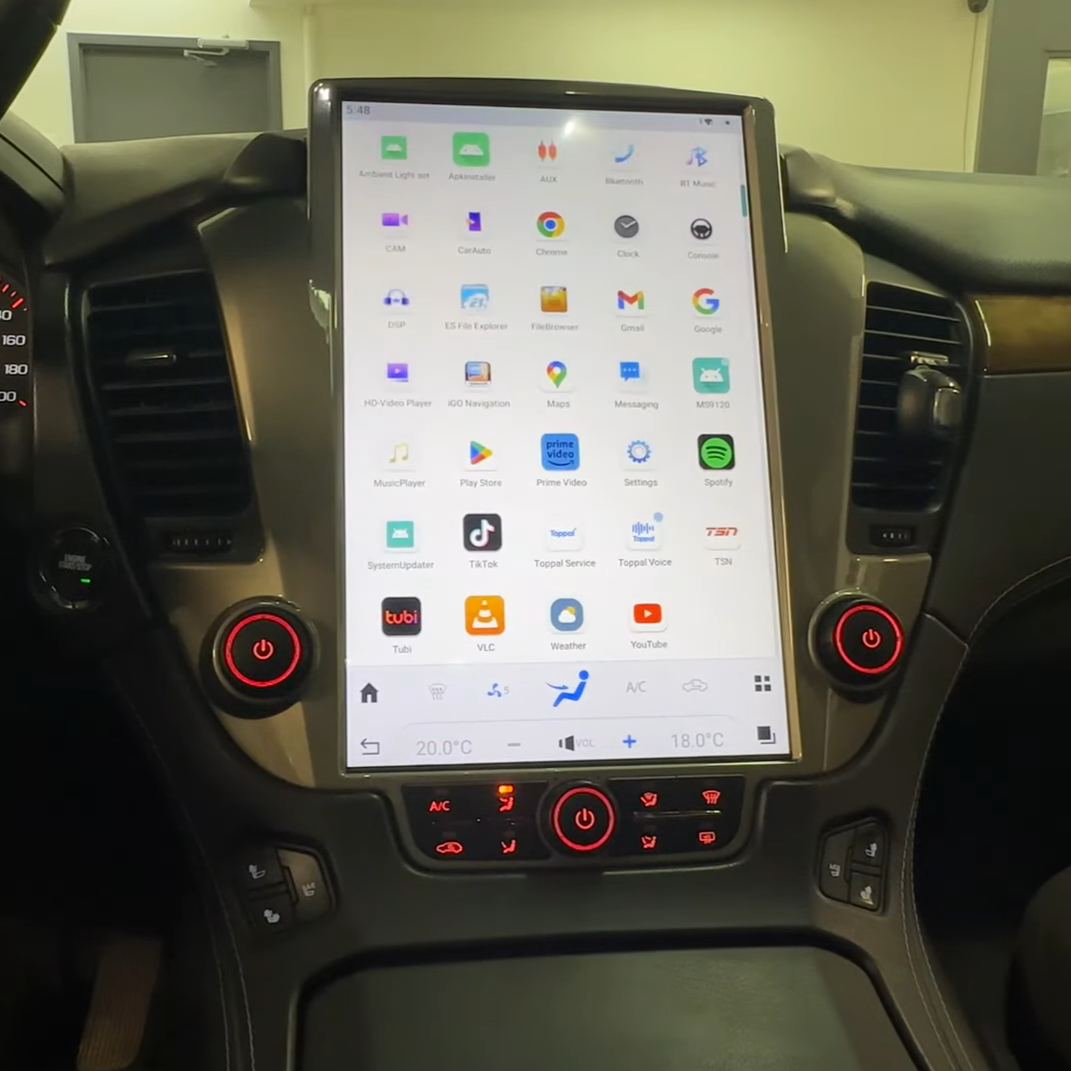 Tesla-style CarPlay Screens for Chevrolet | Merge Screens