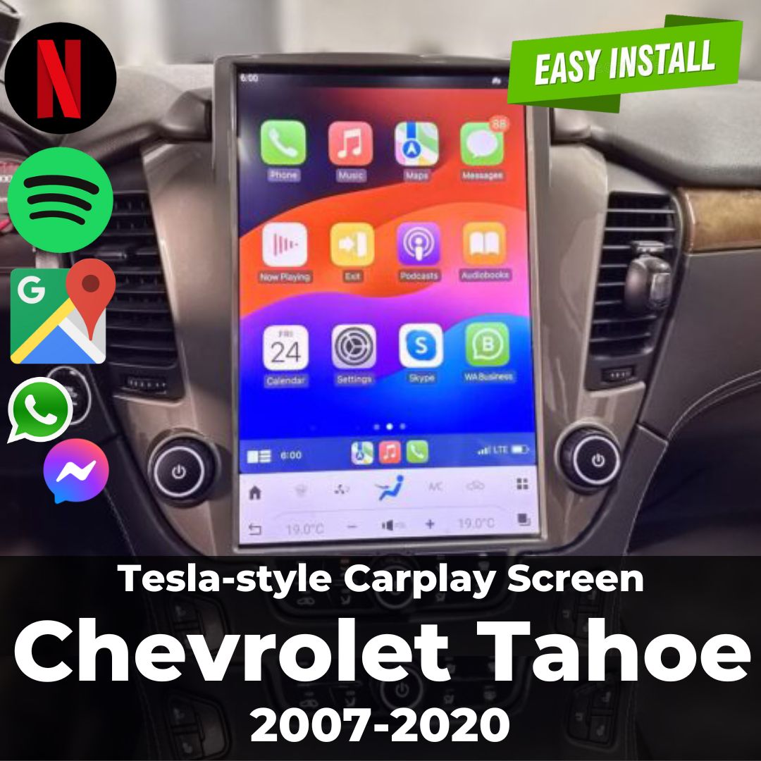 Chevrolet Tahoe Tesla Screen