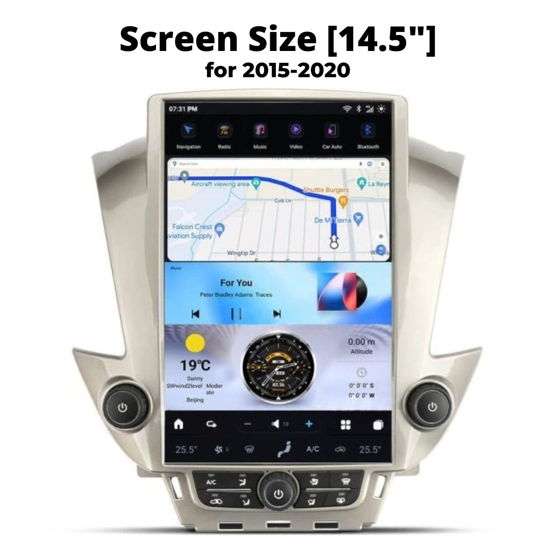 Tesla-style CarPlay Screens for Chevrolet | Merge Screens