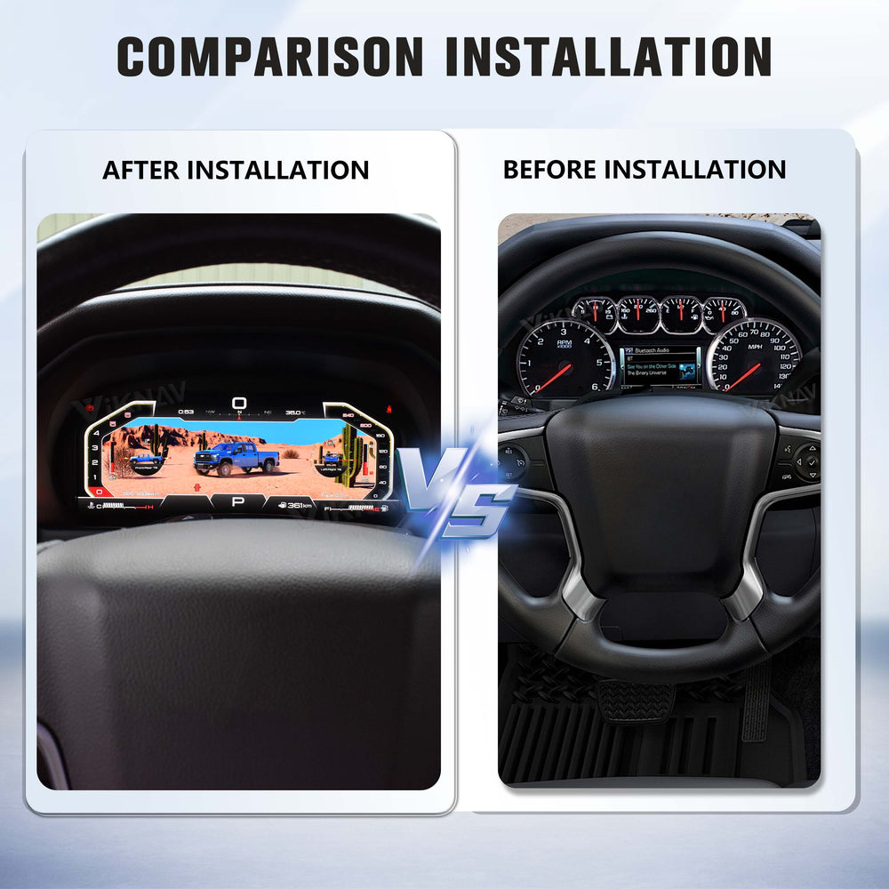 Chevrolet Silverado Digital Cluster Upgrade