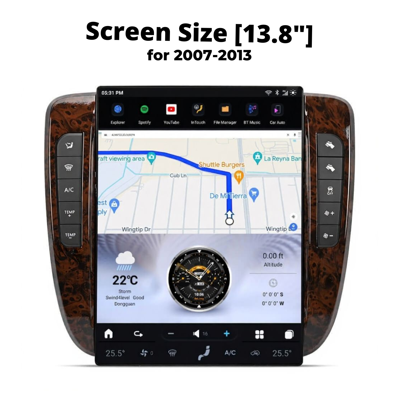 Chevrolet Silverado Tesla Screen