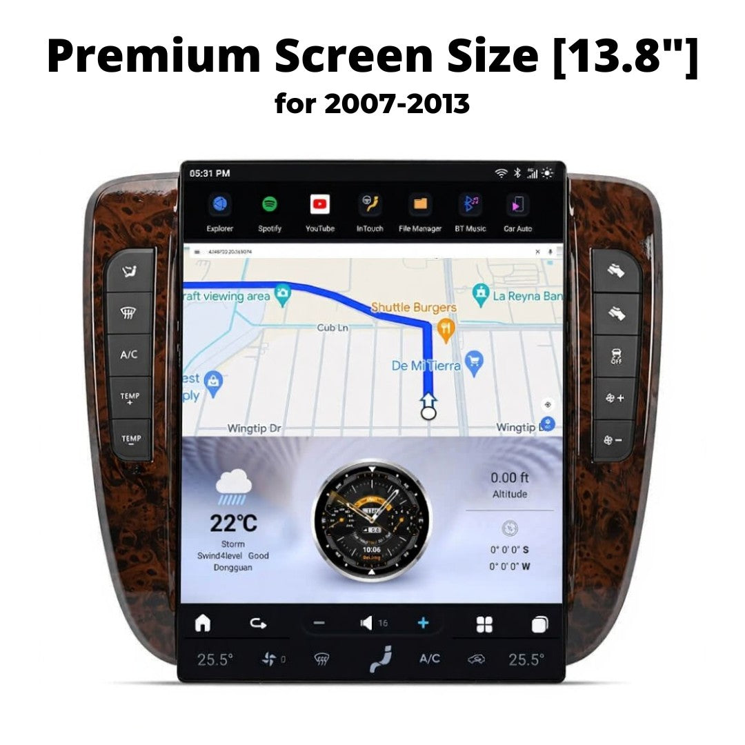 Chevrolet Silverado Tesla Screen