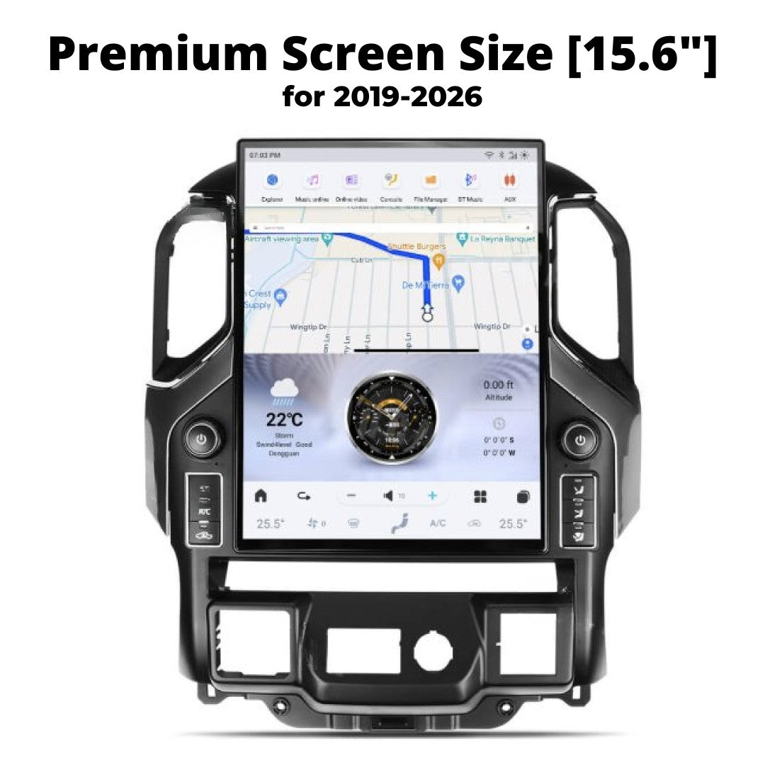 Chevrolet Silverado Tesla Screen